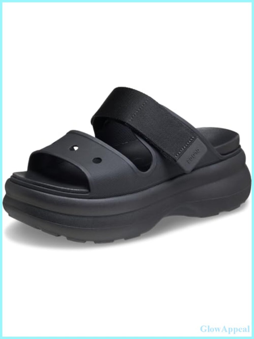 Crocs Soho Two-Strap Platform Sandals LiteRide EVA Slip On